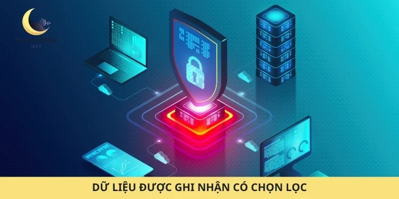Dữ liệu được ghi nhận có chọn lọc