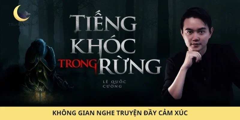 Không gian nghe truyện đầy cảm xúc