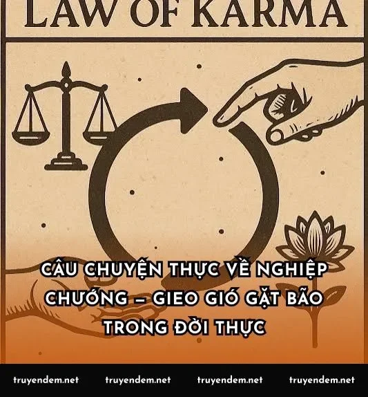 Câu chuyện thực về nghiệp chướng — Gieo gió gặt bão trong đời thực