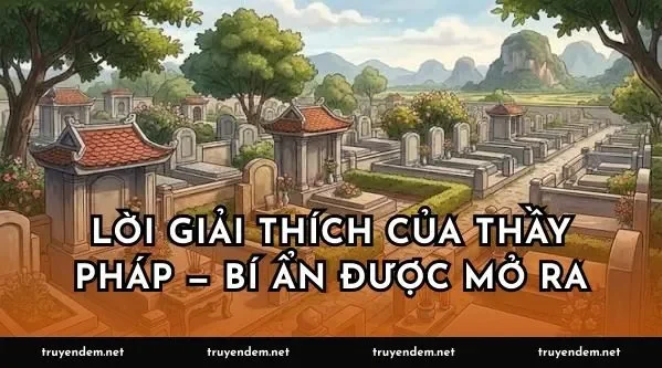 Lời giải thích của thầy pháp — bí ẩn được mở ra